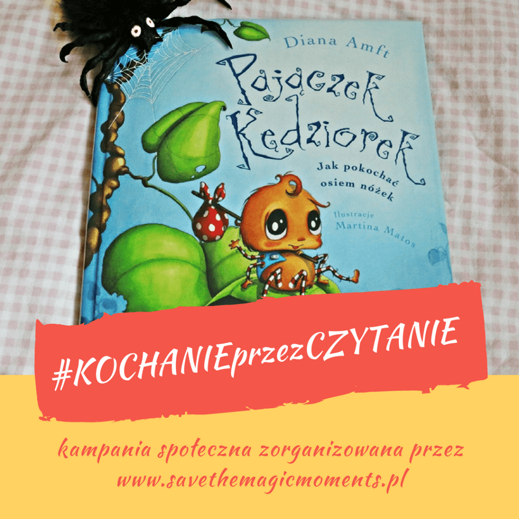 kochanie przez czytanie - pajączek